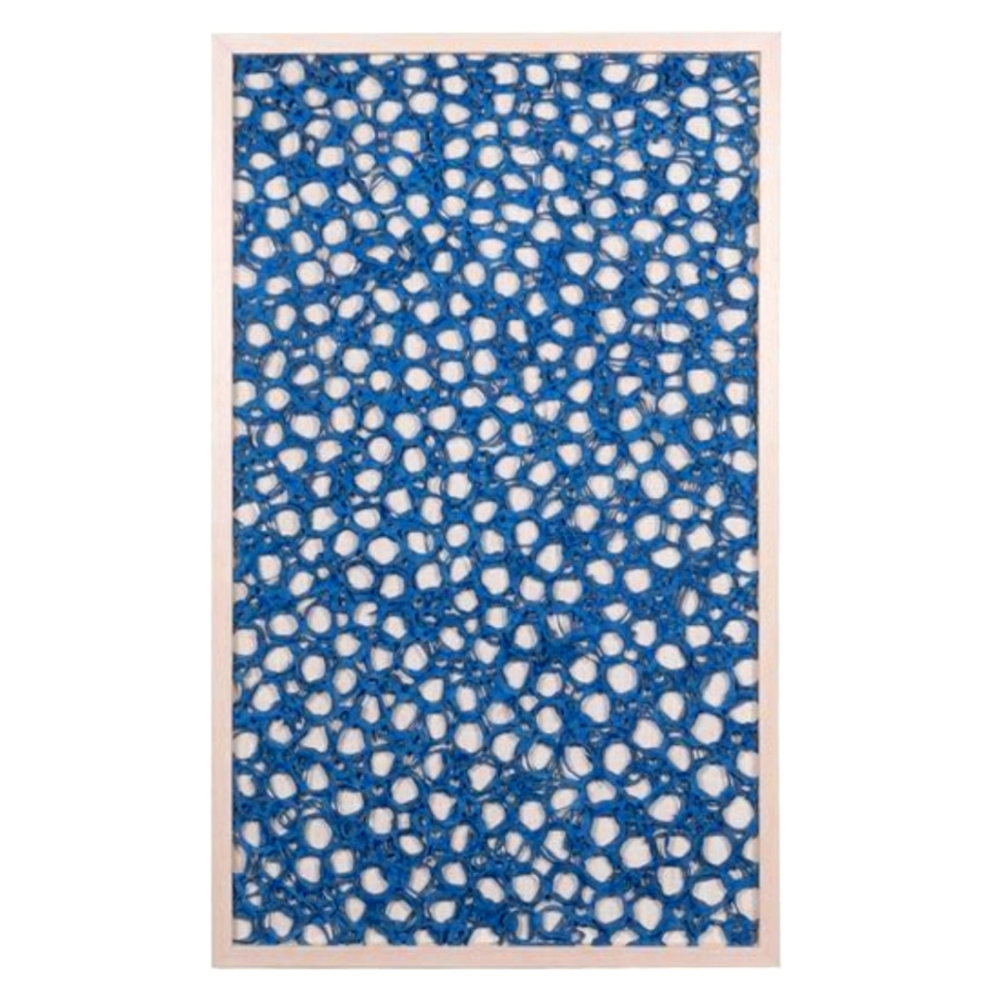 Large Double Layered Papier- Mache In Shadow Box Wall Art